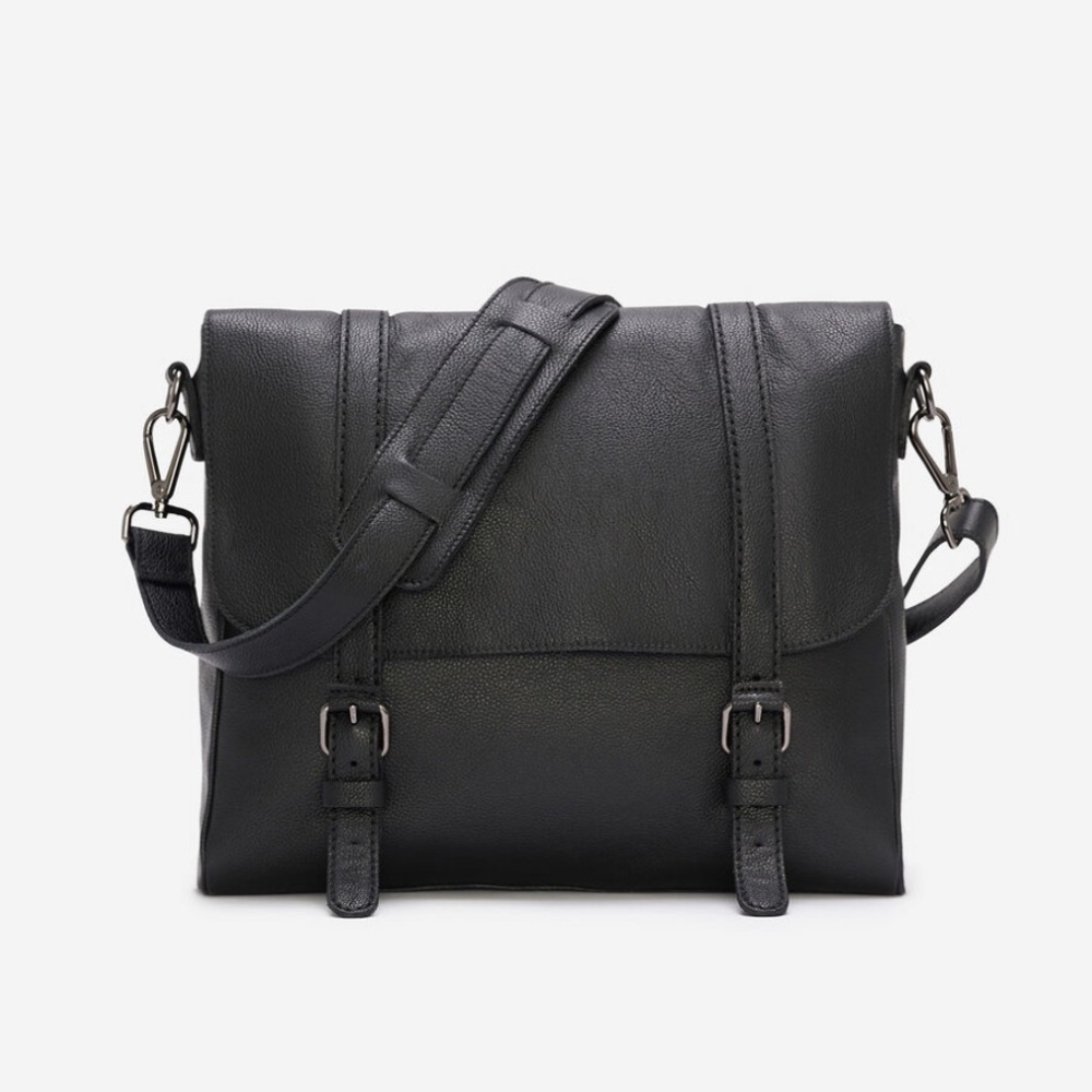 Roots genuine leather Modern Satchel Cervino